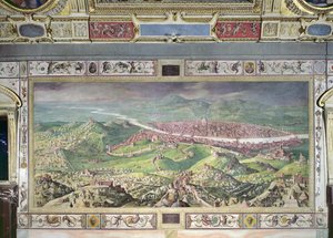 El sitio de Florencia en 1530, 1563-65 de Jan van der Straet